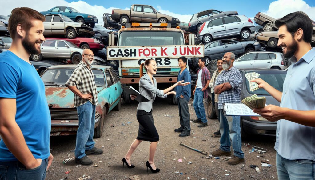Online vs. In-Person Junk Car Sales